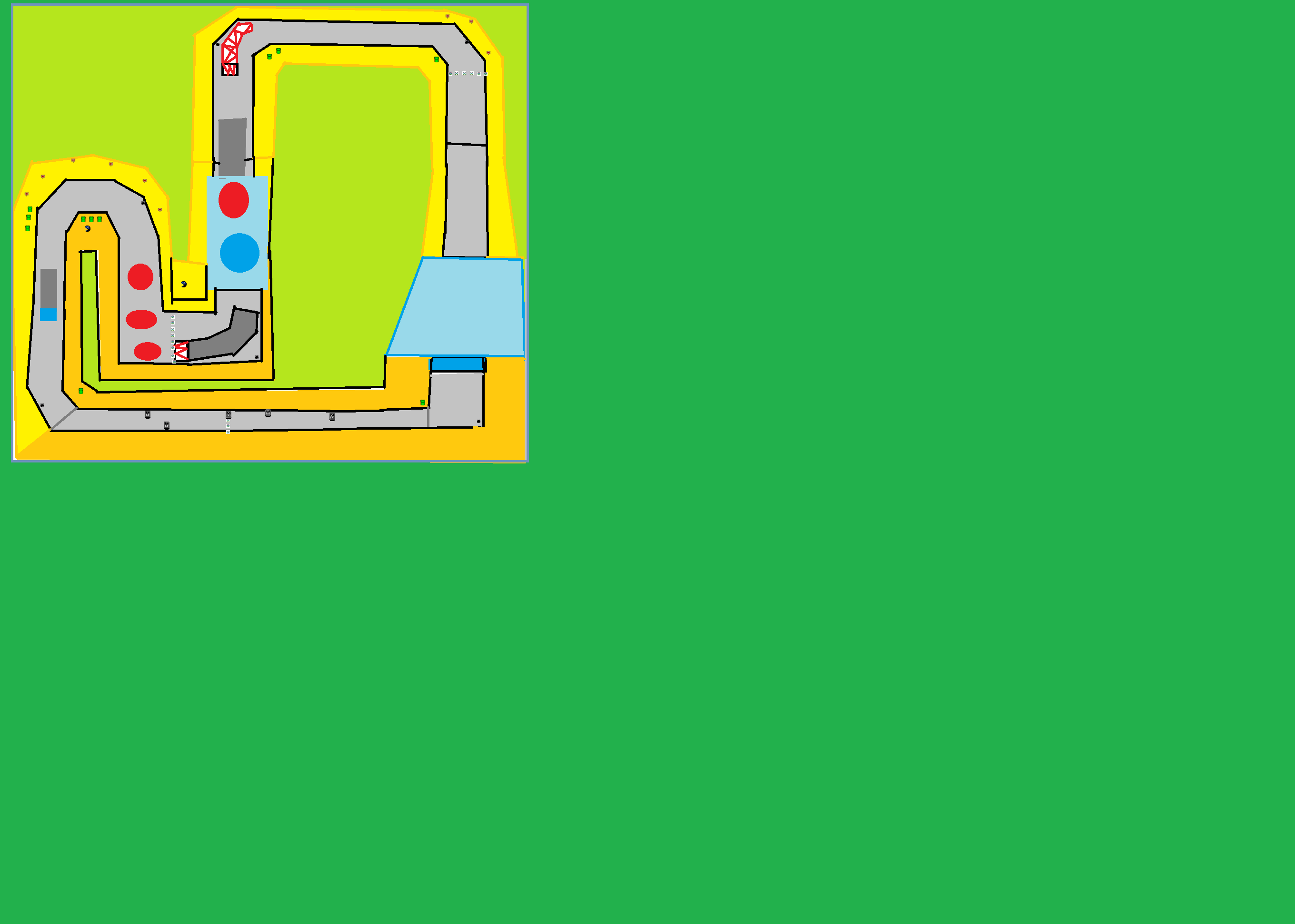 MK54 Yoshi Circuit - Mario Kart PC
