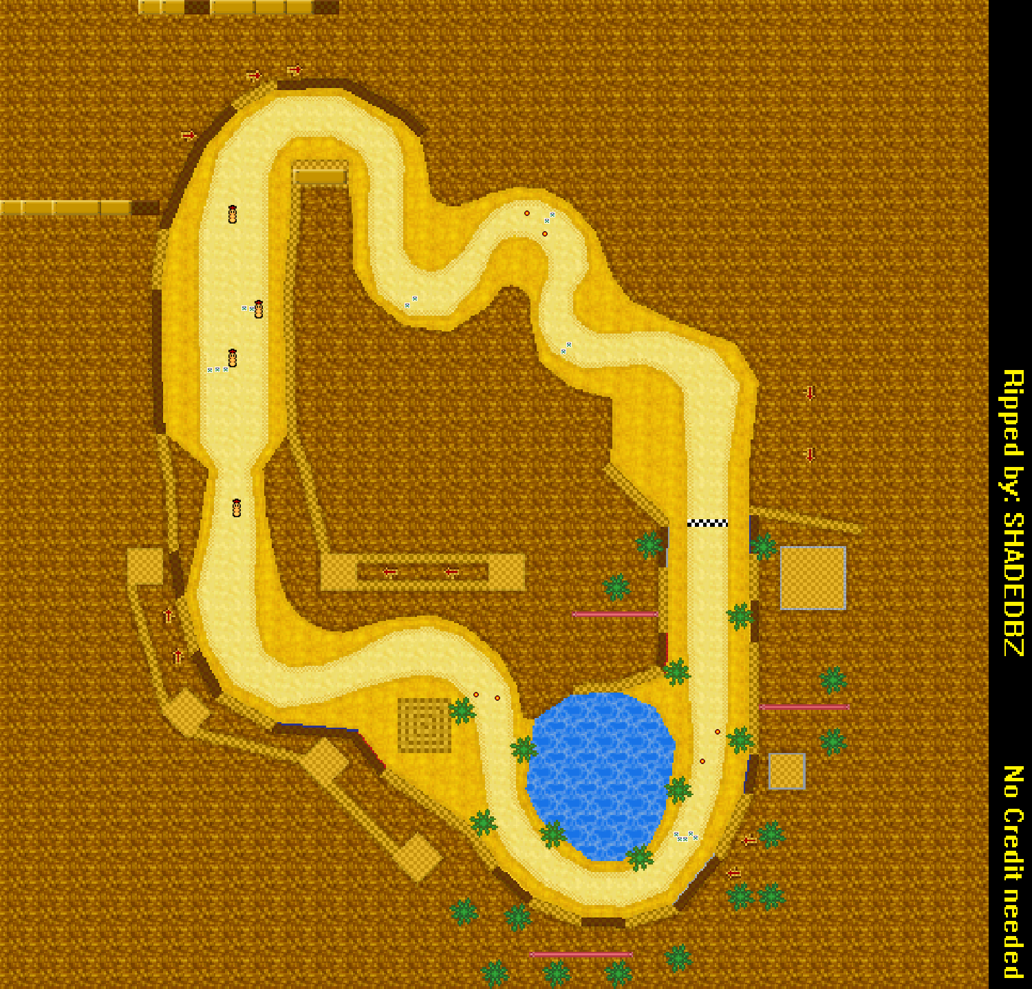 DS Desert Hills - Mario Kart PC
