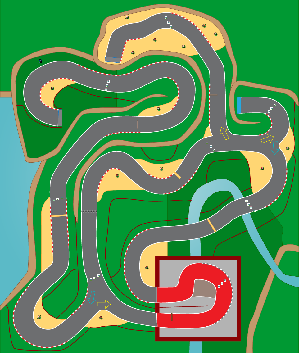 Mkpc Toad Circuit Mario Kart Pc 9628