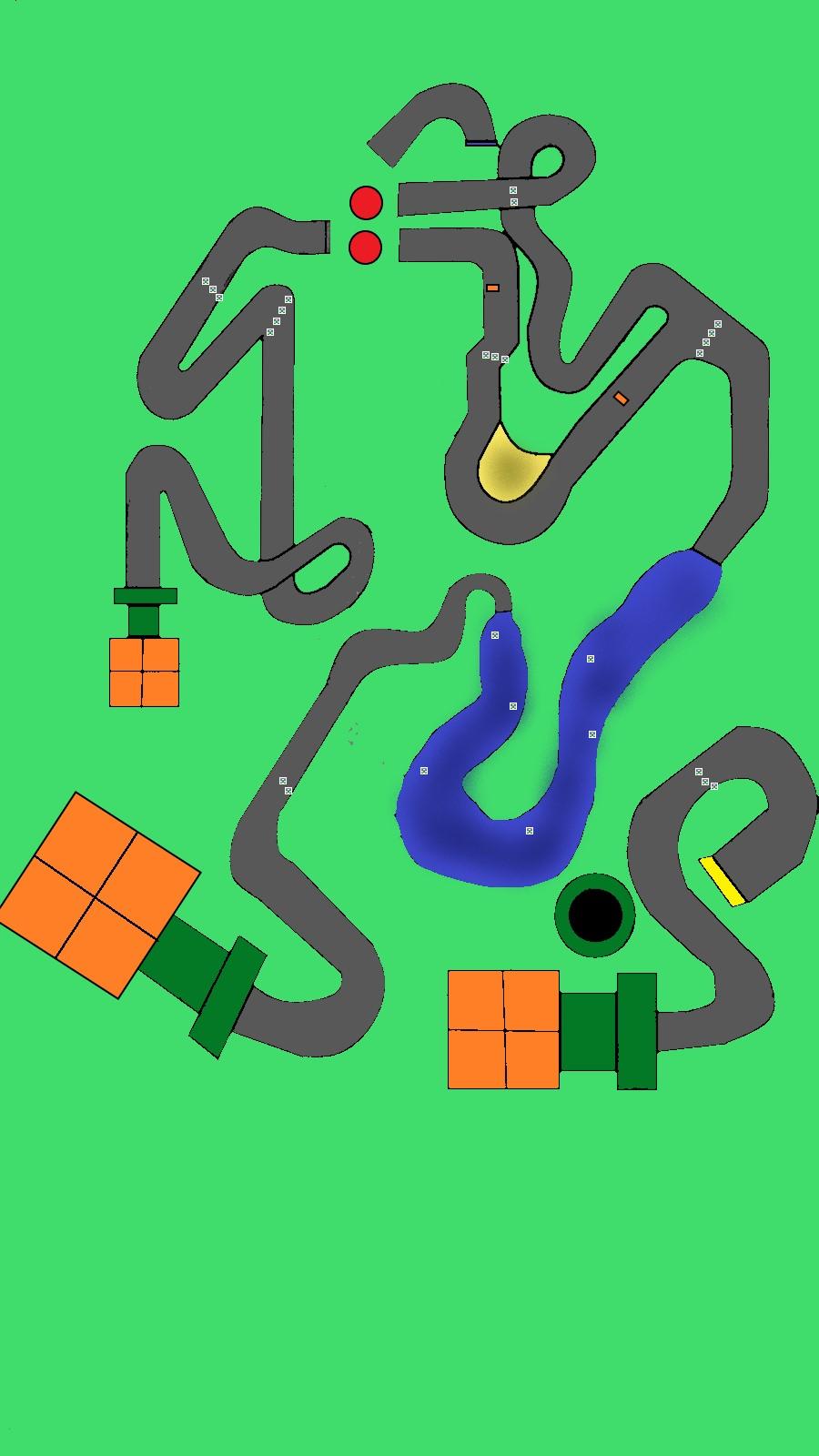 random raceway (100cc recommended) - Mario Kart PC