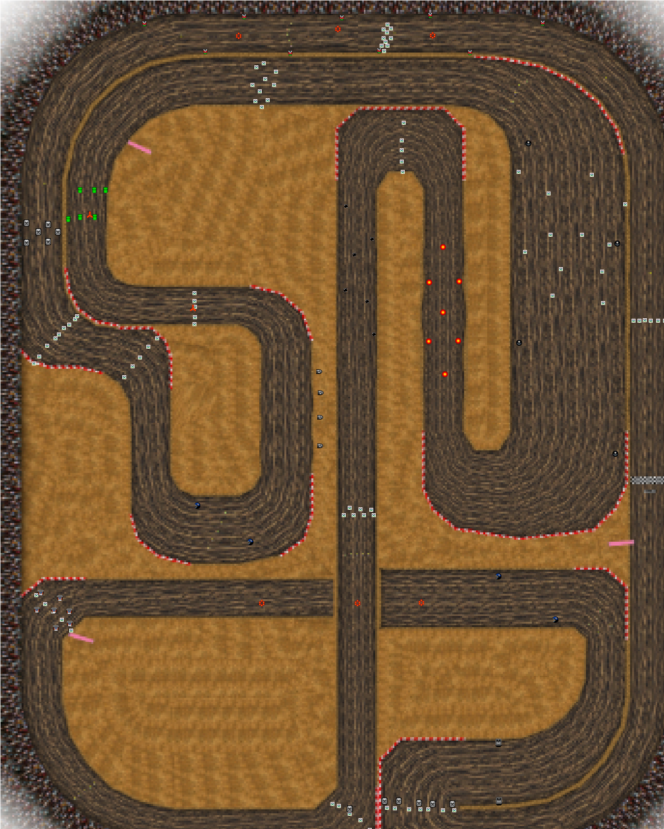 N64 Wario Stadium Mario Kart PC