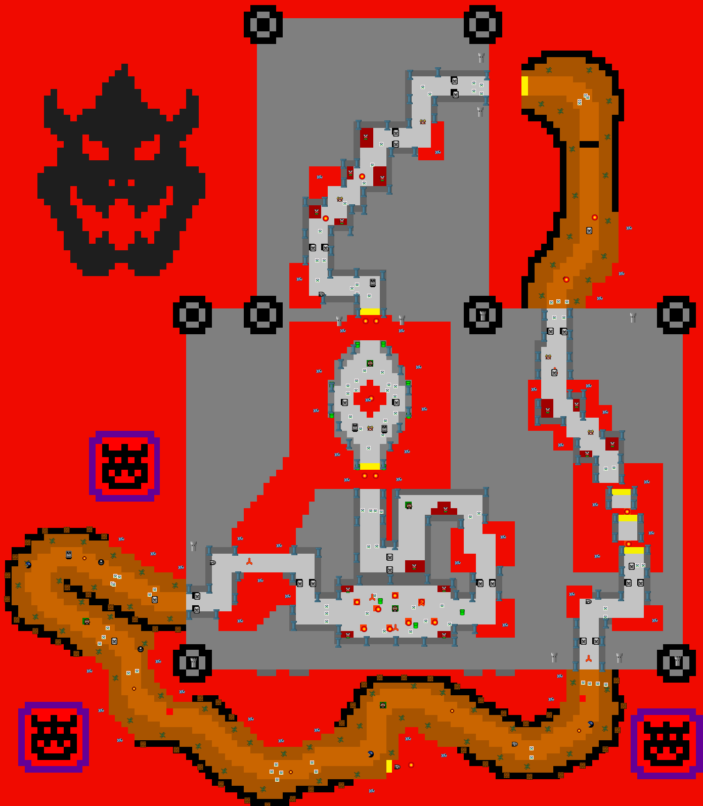 N64 Bowser Castle Mario Kart PC