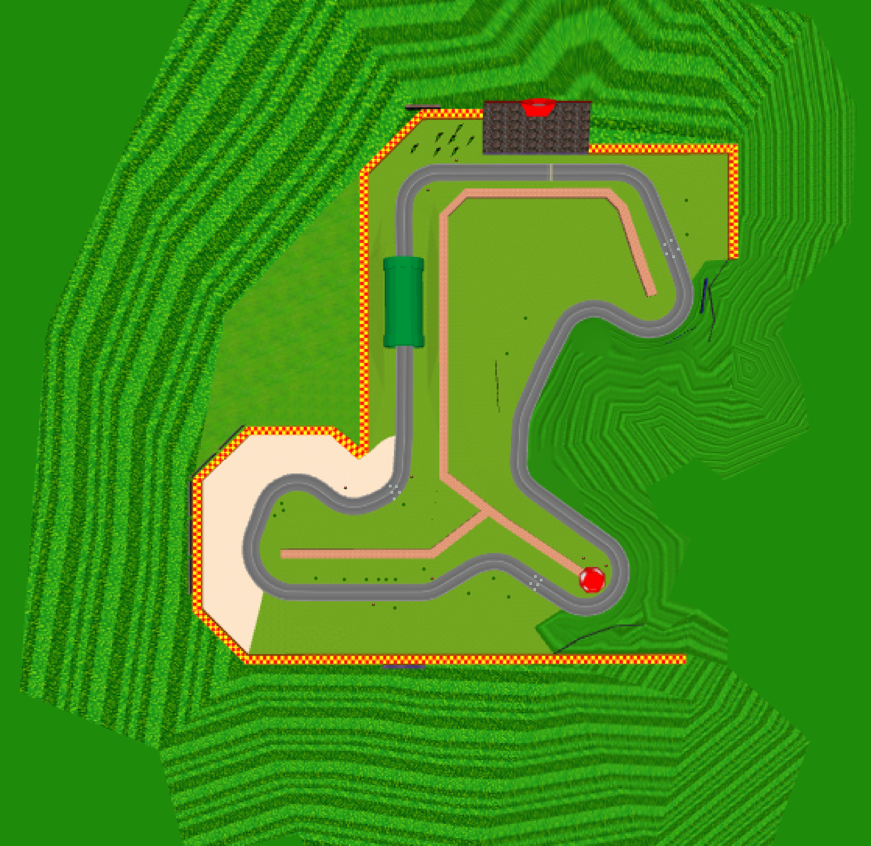 Mario Raceway - Mario Kart PC