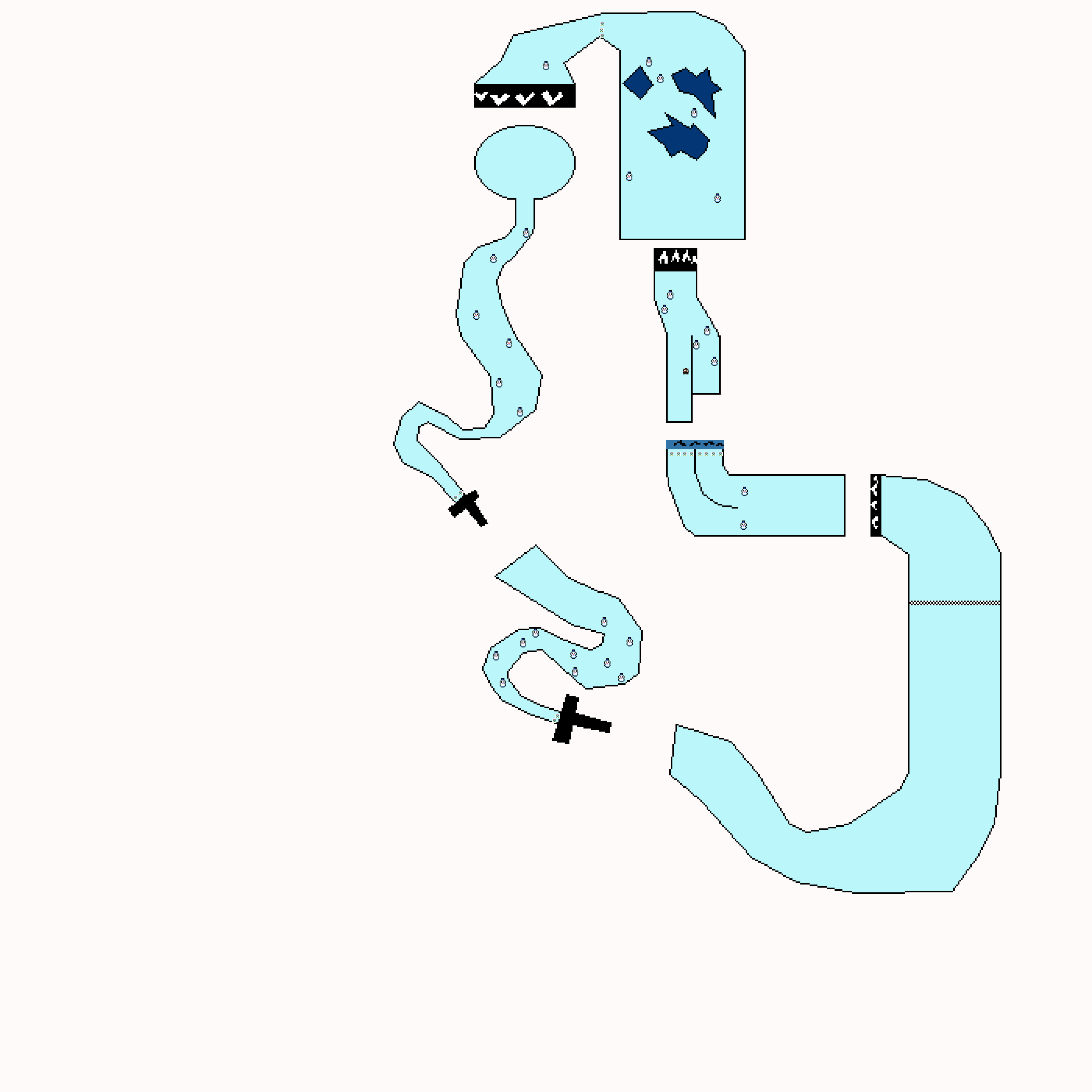 mario's icy track - Mario Kart PC