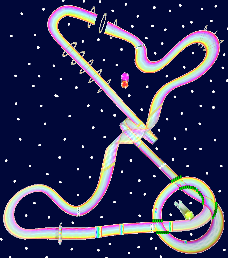 Rainbow Road - Mario Kart PC