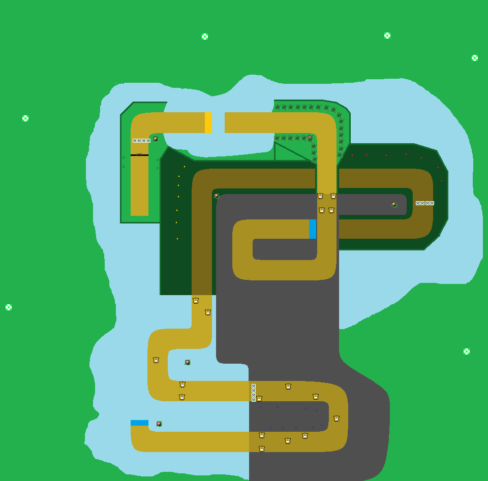 Yoshi Park - Mario Kart PC