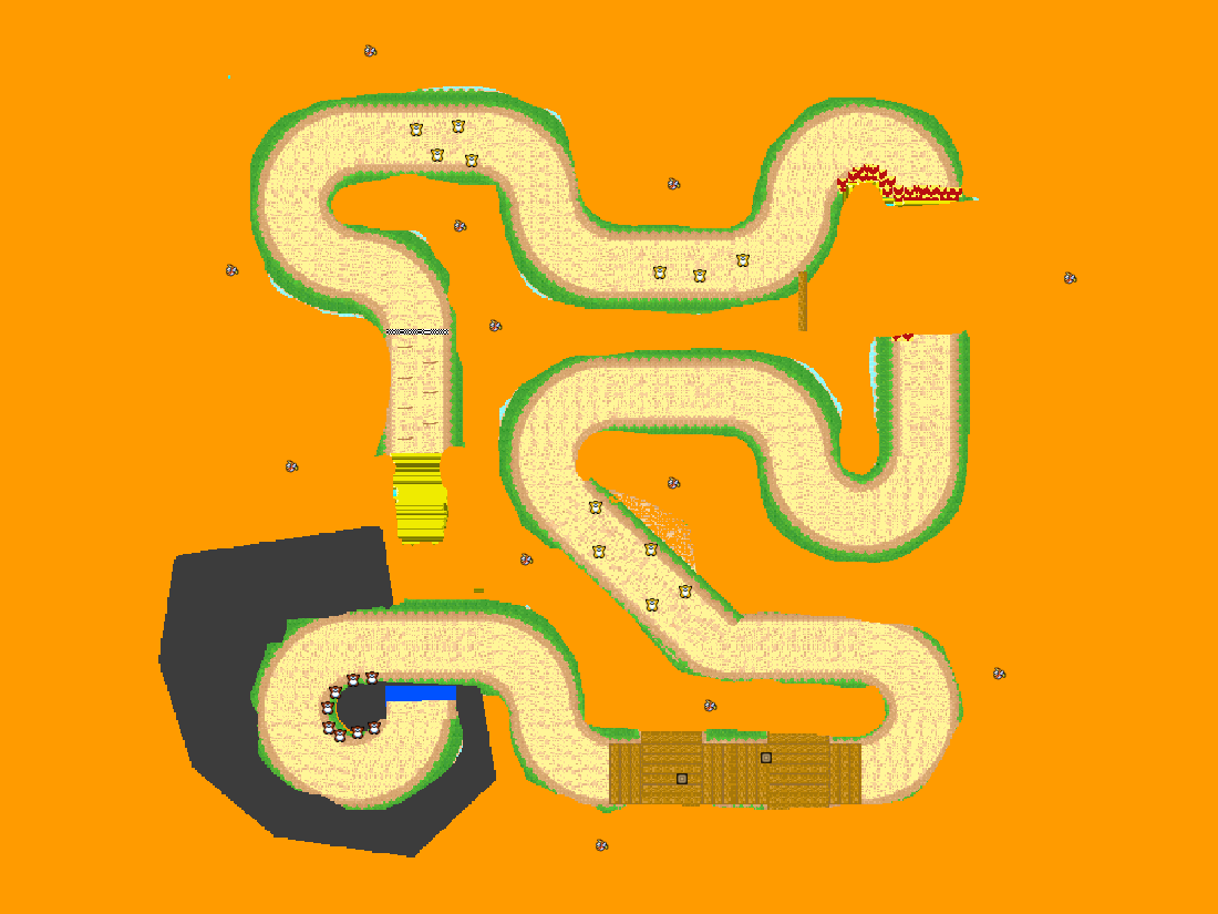 Mario Kart Galaxy: GBA Riverside Park (complete mode) - Mario Kart PC