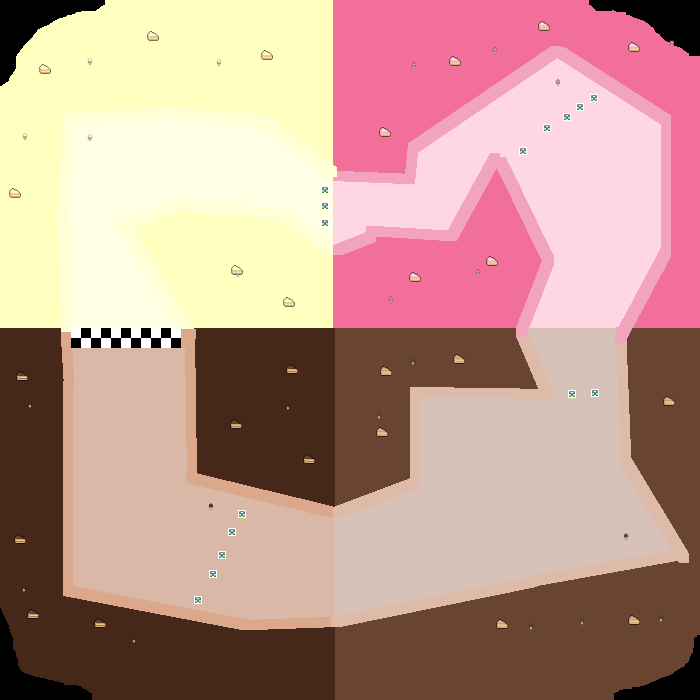 Ice Cream Valley Mario Kart PC