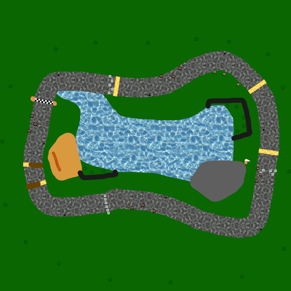 Sunset Circuit - Mario Kart PC