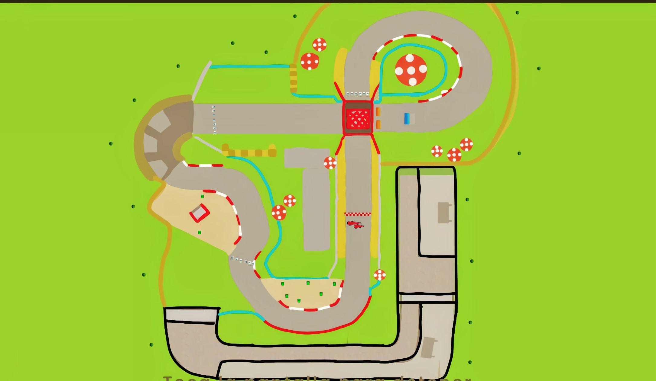 3ds Toad Circuit Mario Kart Pc 9447