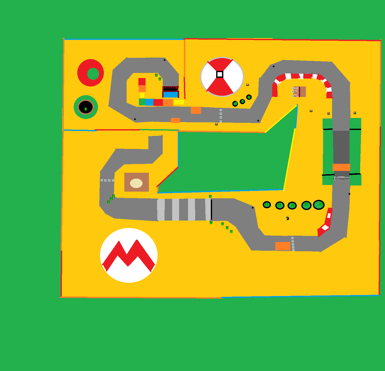 Mario circuit 1 quick mode remake - Mario Kart PC