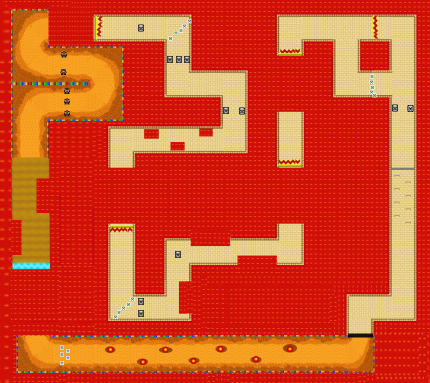 Bowser's Castle - Mario Kart PC