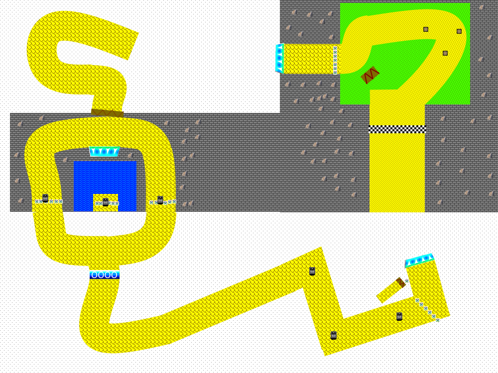 SJK2 - [v1.2] WIIU Thwomp Ruins - Mario Kart PC