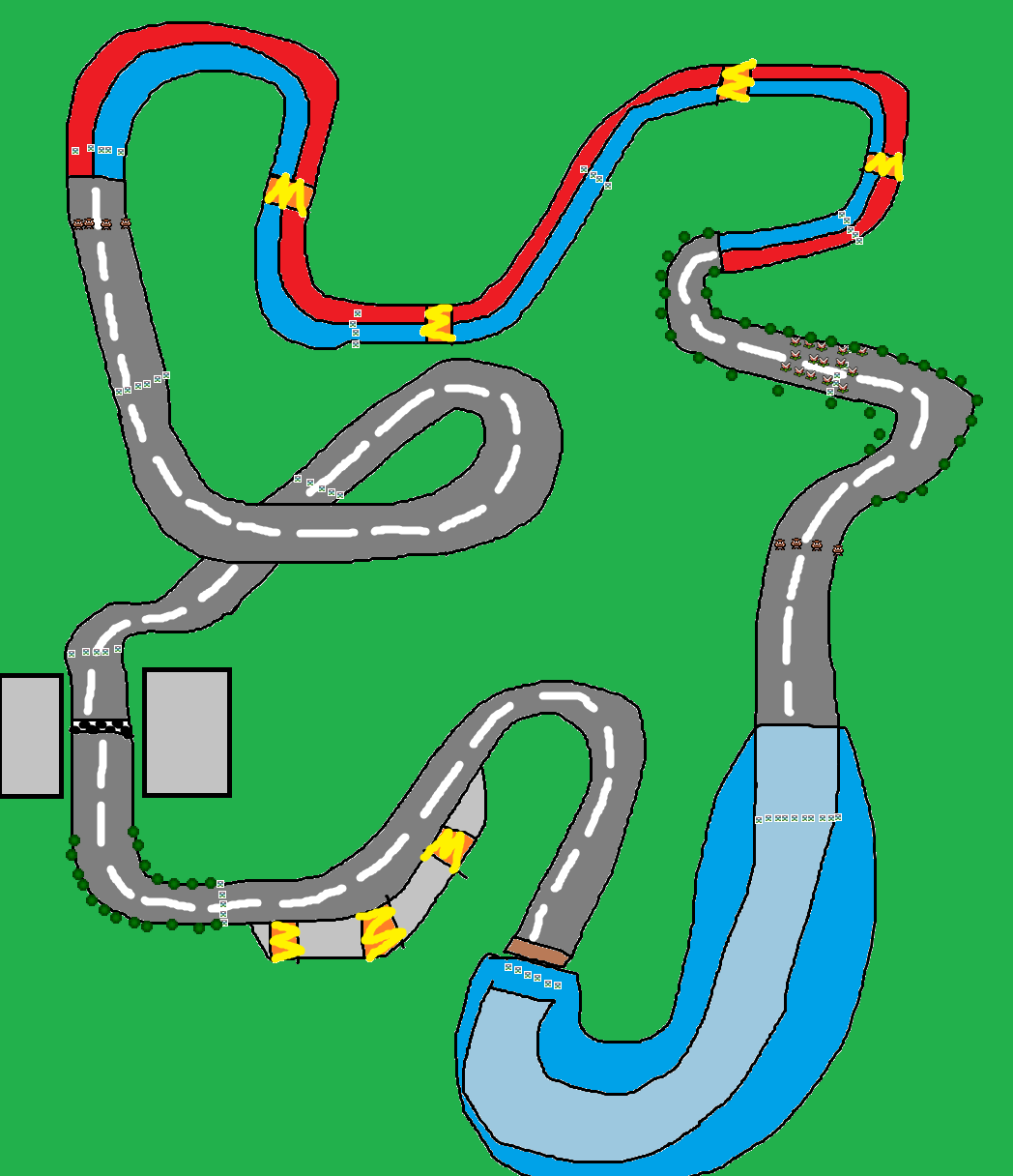 Wario Circuit - Mario Kart PC