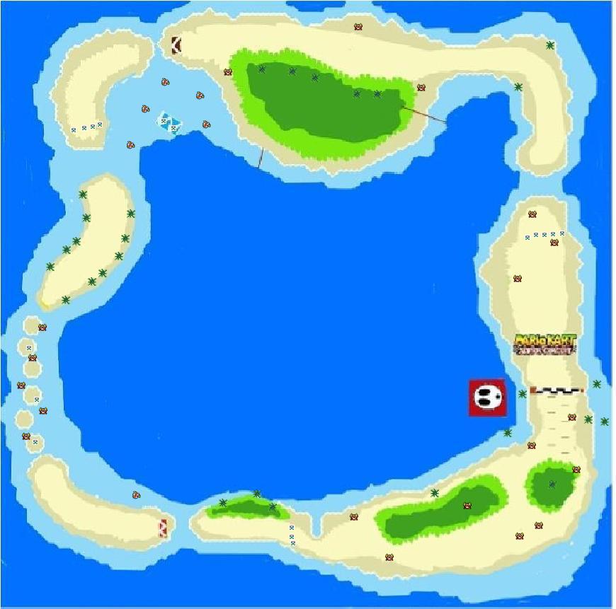 Plage Maskass - Mario Kart PC