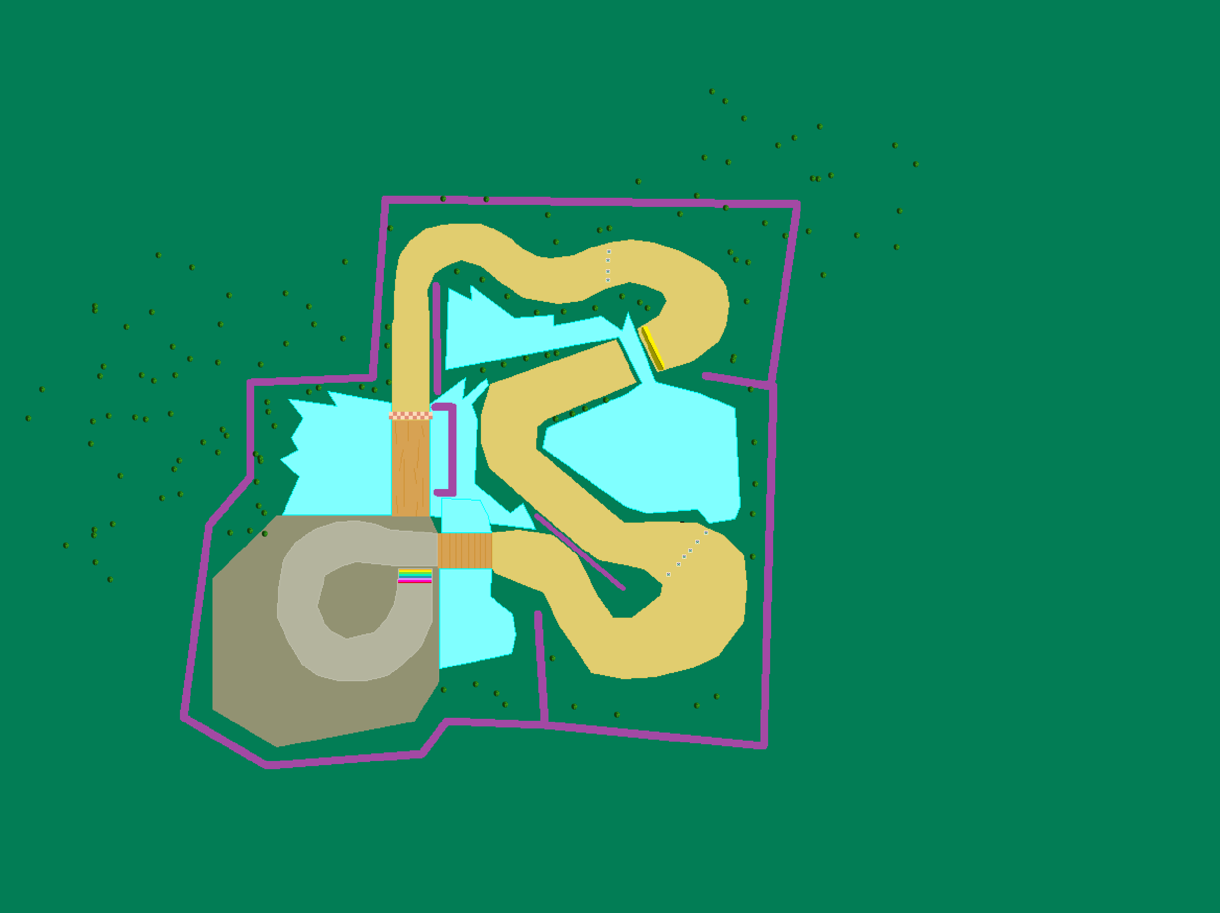 GBA Riverside Park - Mario Kart PC