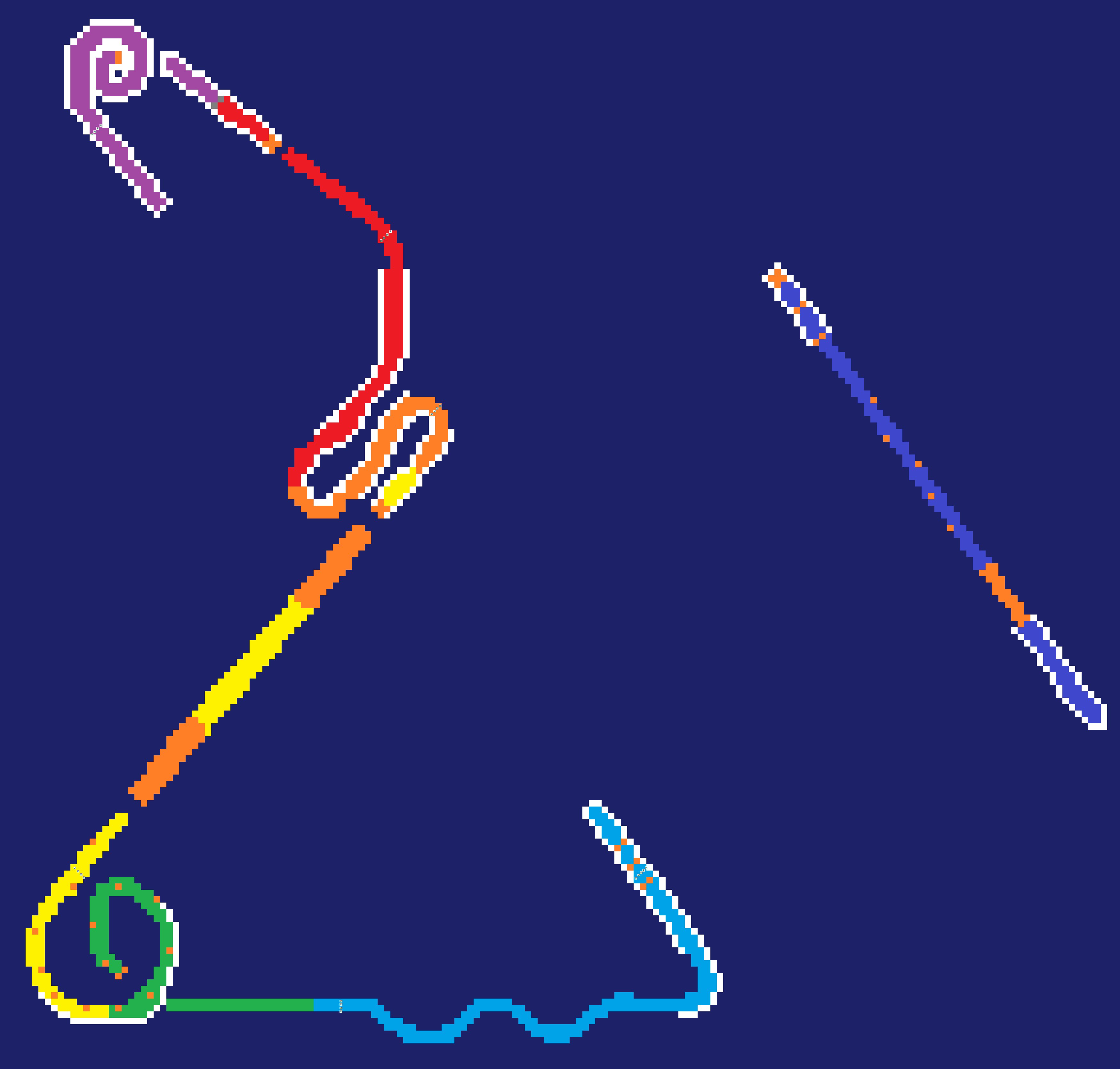 Rainbow Road - Mario Kart PC