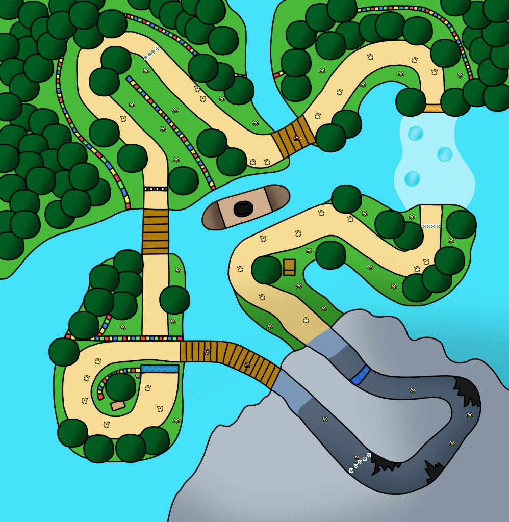 GBA Riverside Park - Mario Kart PC