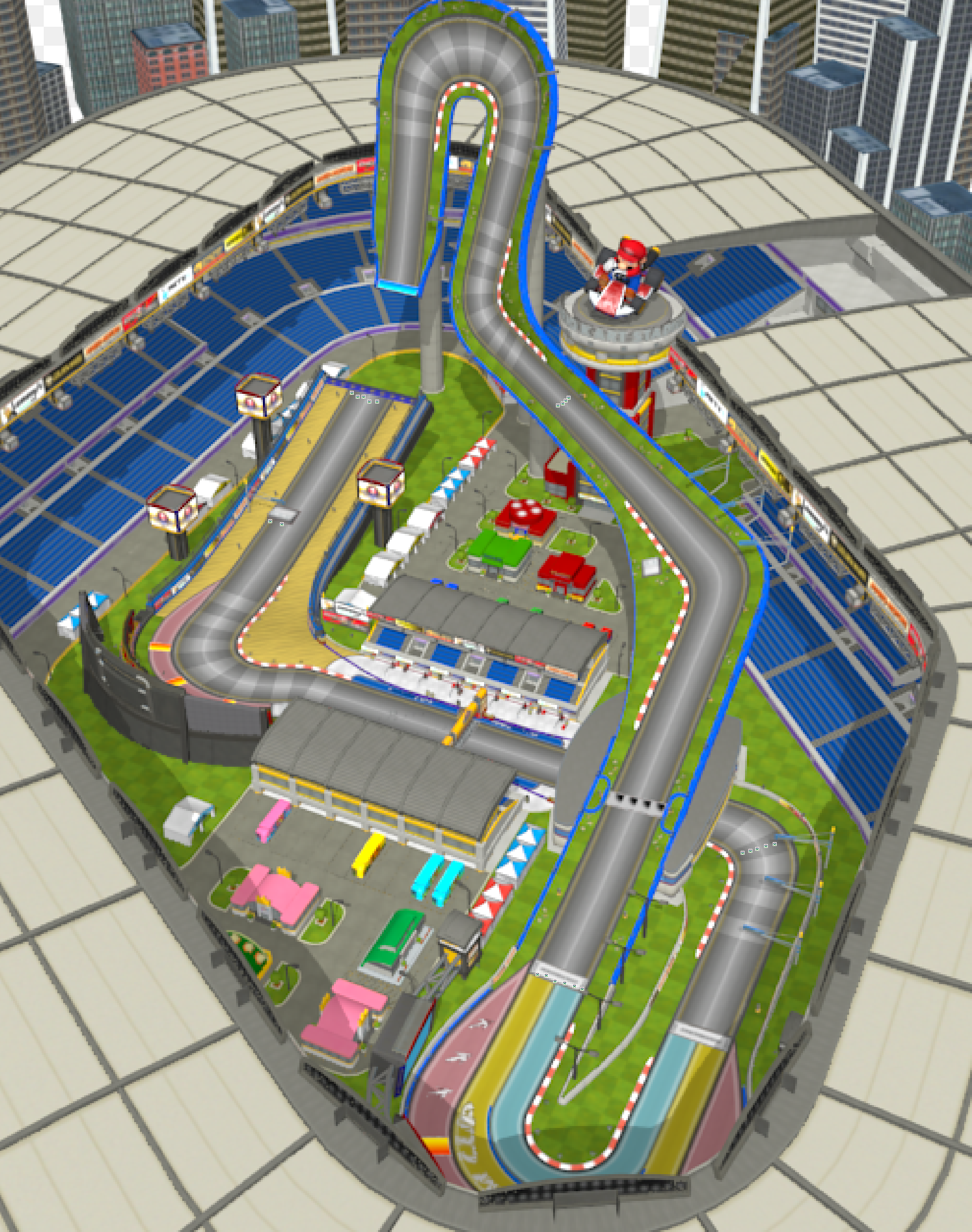 MK8 Mario Kart Staduim - Mario Kart PC