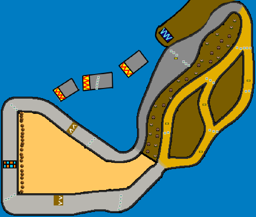 Tour Los Angeles Laps Mario Kart PC